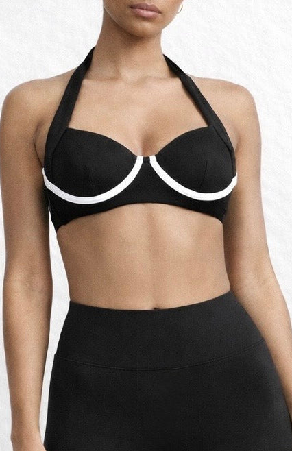 Luxe Halter Sculpt Bra