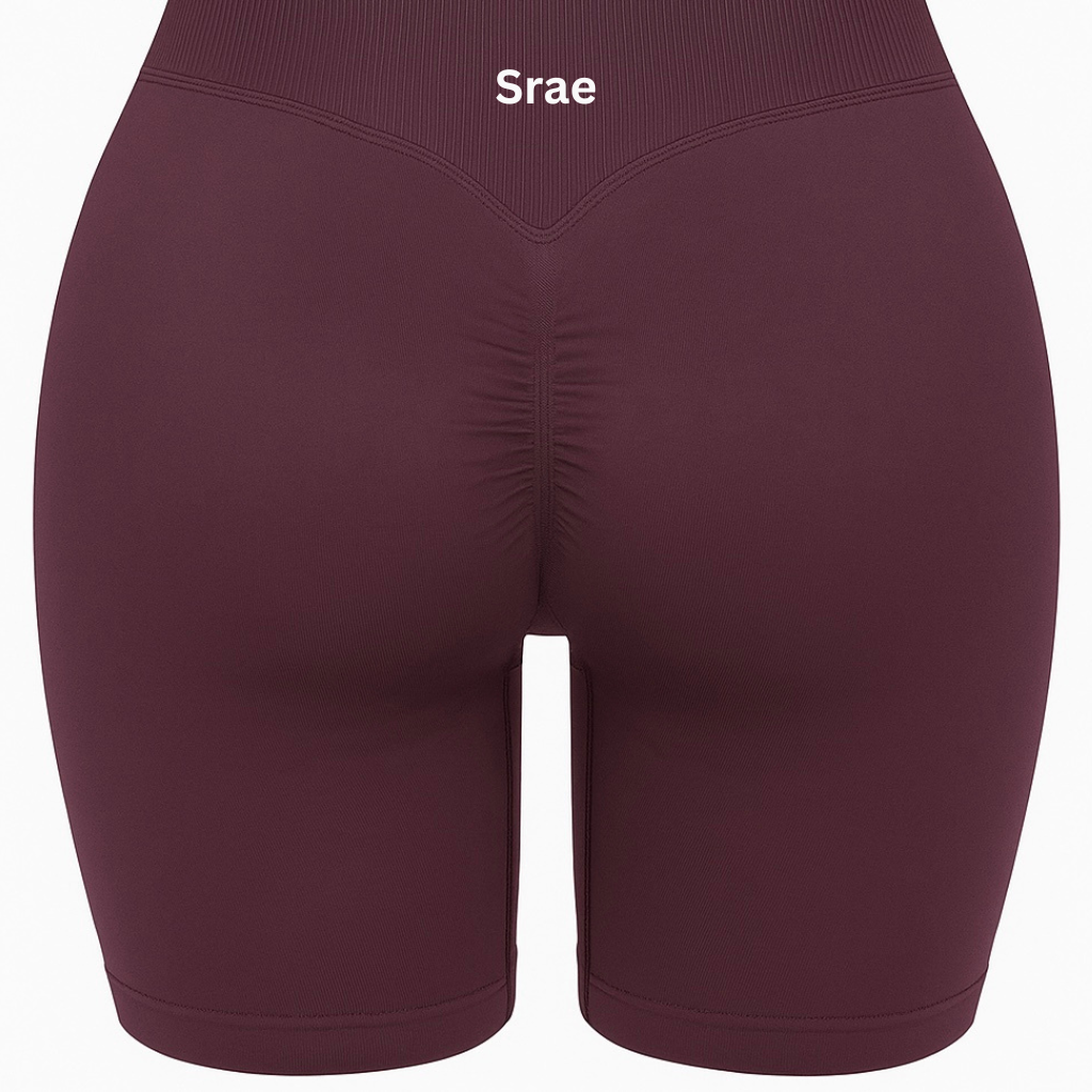 Seamless Jacket and Shorts Matching Set