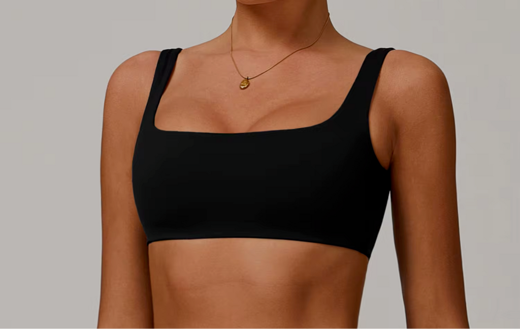 Square Neck Sports Bra