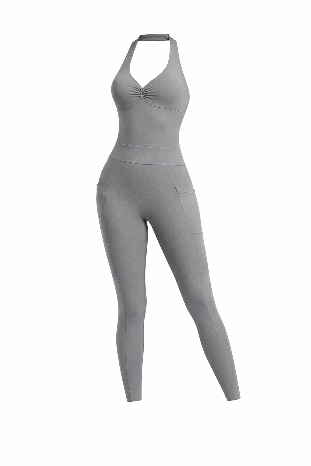 Velura Halter Jumpsuit